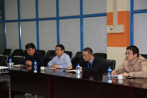 万名干手下基层乌兰察布市国企一队到谈球吧官网软件公司调研座谈